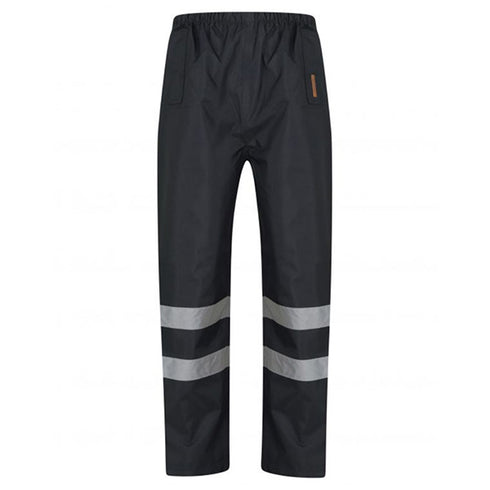 Hi Visibility Reflective Waterproof Over Trouser | Safety navy